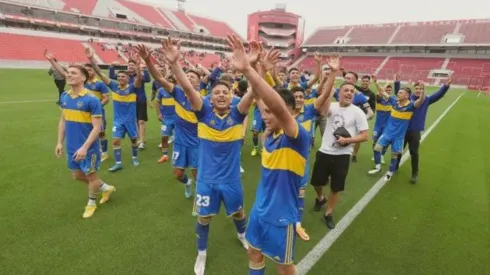 El "refuerzo" de la Primera de Boca que gritó campeón con la Reserva.
