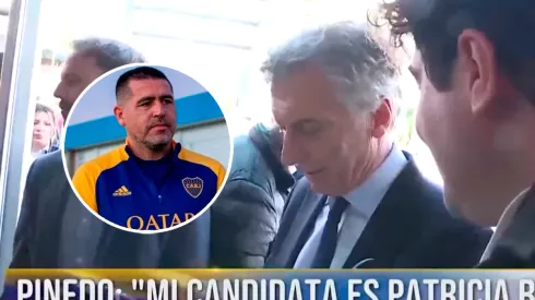 La filosa respuesta de Macri a Riquelme tras la acusación por Bianchi