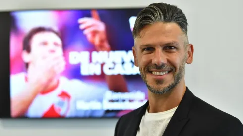 En su presentación como DT de River, Demichelis emuló una histórica frase de Gallardo: "Sigamos creyendo"