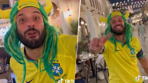 Video viral: nadie entiende si este hincha es argentino o brasilero