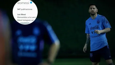 ¡A horas del Mundial! El jugador de la Selección que Messi empezó a seguir en Instagram