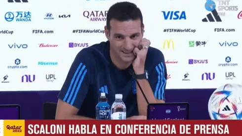 VIDEO | La cara de Scaloni cuando en conferencia de prensa le preguntaron por Enzo Pérez