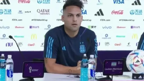 La incómoda pregunta que tuvo que responder Lautaro Martínez en conferencia: "La peor catástrofe"