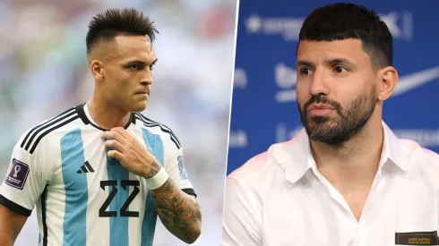 La respuesta de Lautaro Martínez a los dichos del Kun Agüero: "Es una opinión de él"