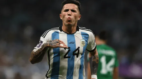 Enzo Fernández, uno de los protagonistas de la Selección de Argentina en el inicio de Qatar 2022
