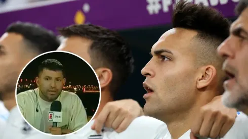 Tras la polémica, el Kun Agüero bancó a Lautaro: "Va a ser clave"