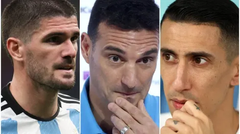 ¿Los arriesga con Croacia? Scaloni dio detalles sobre el estado físico de Di María y De Paul