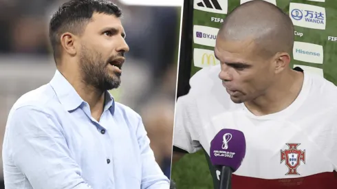 La contundente respuesta del Kun Agüero a Pepe y Bruno Fernandes