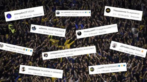 "Volvé, por favor": un ex-Boca saludó a los hinchas por su día y suplicaron su regreso