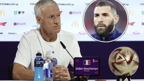 La tajante respuesta de Deschamps cuando le preguntaron si vuelve Benzema