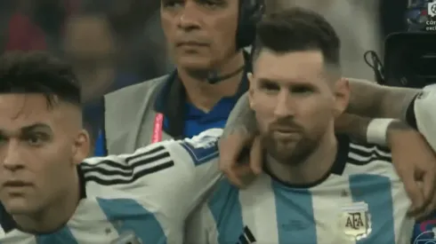 VIDEO | ¿Le habló a Diego? La reacción de Messi en los penales