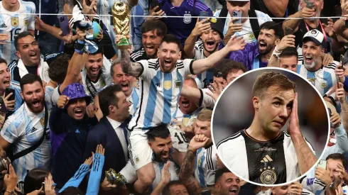 La publicación menos esperada: Götze le dedicó un posteo a Messi por ser campeón del mundo