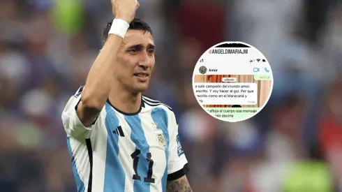 La increíble premonición de Di María antes de la final: "Voy a salir campeón del mundo"