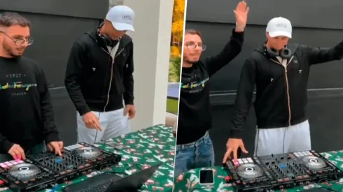 VIDEO | Dibu Martínez fue DJ y armó su propio tema: "Mirá que te como"