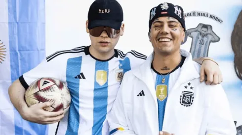 Duki y Bizarrap sacaron la nueva canción de la Selección Argentina.
