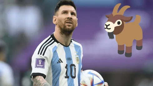 Lionel Messi, el GOAT.
