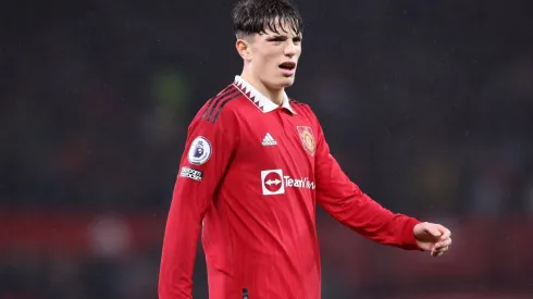 Alejandro Garnacho está ganando cada vez más protagonismo en Manchester United.
