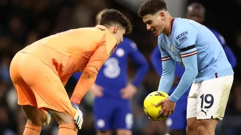 Julián Álvarez, sin filtro sobre la provocación de Kepa antes de patear su penal