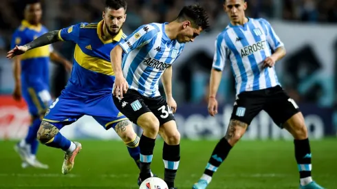 Gago puede perder a otro titular de Racing para la final con Boca