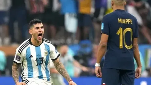 Cuti Romero reveló por qué le gritó el gol en la cara a Mbappé en la final: "Lo trató muy mal"