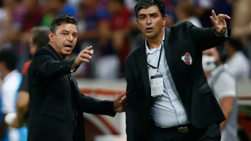 Matías Biscay no está con Marcelo Gallardo en el cuerpo técnico del Riyadh.
