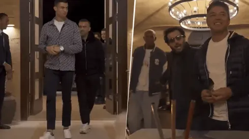 El video de Gallardo festejando su cumpleaños ¡con Cristiano Ronaldo!