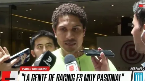 Sorpresa: lo que motivó a Paolo Guerrero para llegar a Racing