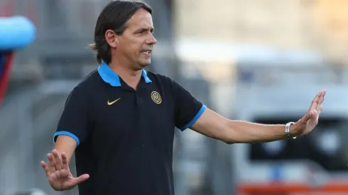 Simone Inzaghi, entrenador de Inter.
