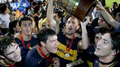 Dátolo, presente en la obtención de la Copa Libertadores 2007.
