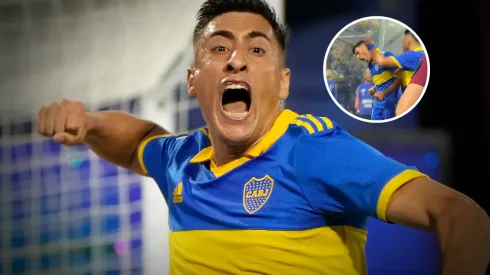 ¡Cabeceó el acrílico! Merentiel explicó por qué se volvió loco en el festejo de su primer gol en Boca