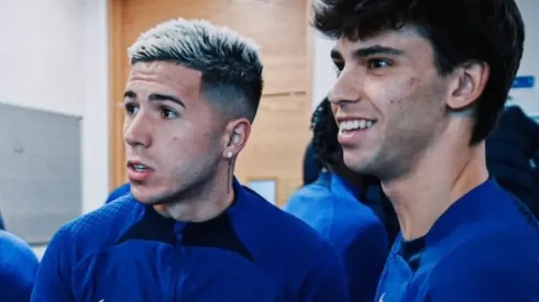 "Put...": el curioso mensaje de Enzo Fernández para João Felix que podría traerle una sanción