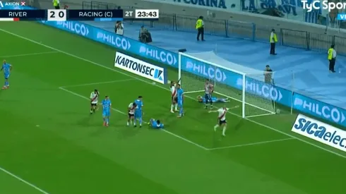 VIDEO | ¡Liquidó el partido! González Pirez marcó el tercer gol de River ante Racing de Córdoba