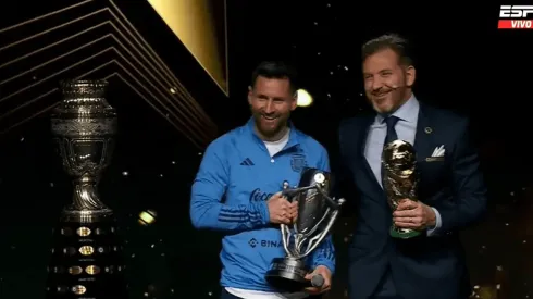 "Te falta la Libertadores": CONMEBOL homenajeó a los campeones y Messi recibió una chicana muy especial