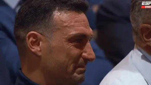 VIDEO | El nene salteño que hizo llorar a Scaloni en el homenaje de CONMEBOL a la Selección