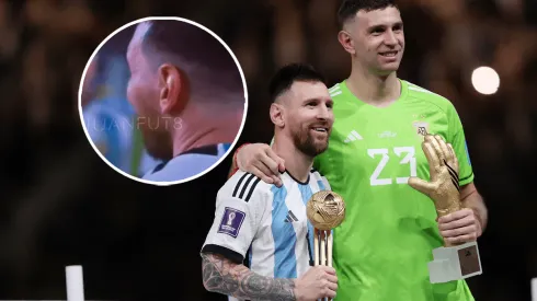 VIDEO VIRAL | La burla de Messi a Dibu Martínez por un tiro libre