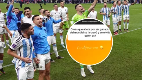 "Así son": el fuerte posteo de la ex pareja de un jugador de la Selección