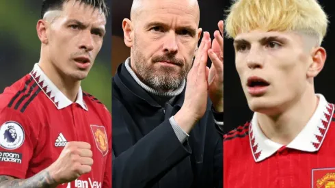 Ten Hag planea una limpieza de hasta 13 jugadores en Manchester: ¿Qué pasará con Garnacho y Martínez?