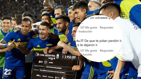 El posteo de un ex Boca que generó una ola de pedidos para que vuelva