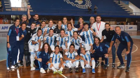 La Selección femenina de futsal se trajo dos victorias de los amistosos ante Paraguay