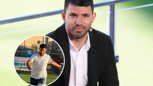 Tremendo: el Kun Agüero volvió a jugar y la rompió toda