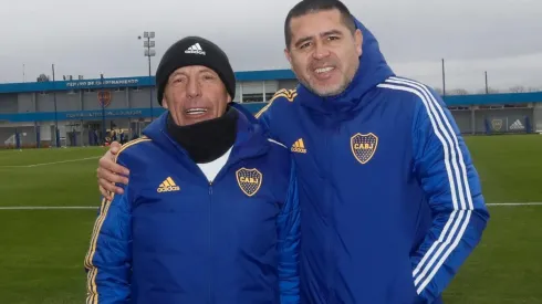 ¿Qué le dijo? El llamado de Russo a Riquelme antes del Central - Boca