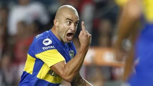 Santiago Silva, exdelantero de Boca.
