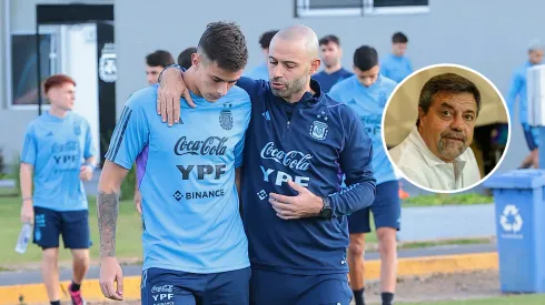 Caruso Lombardi le metió mucha presión a Mascherano en el Mundial Sub-20