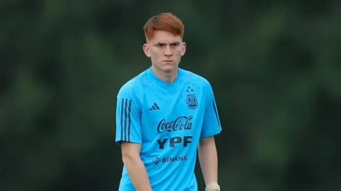 Valentín Barco es suplente en el primer amistoso de la Selección Argentina Sub 20