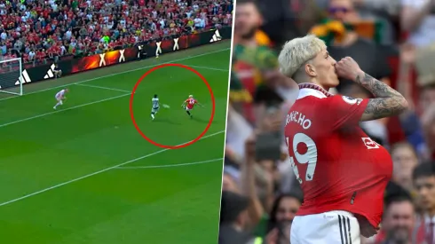 VIDEO | Garnacho volvió de la lesión con un terrible golazo para el Manchester United