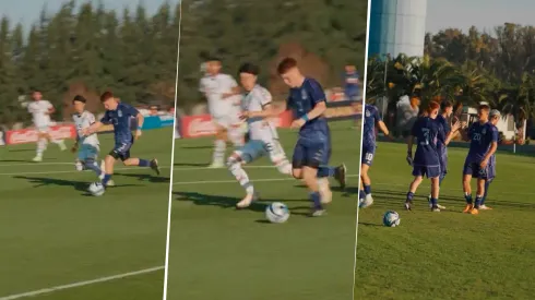 VIDEO | Así fue el GOLAZO del Colo Barco en el amistoso de la Sub 20