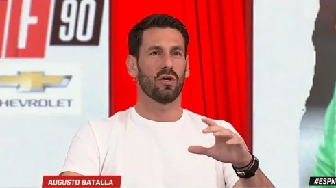 Augusto Batalla en ESPN F90