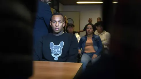 Sebastián Villa durante el proceso judicial.