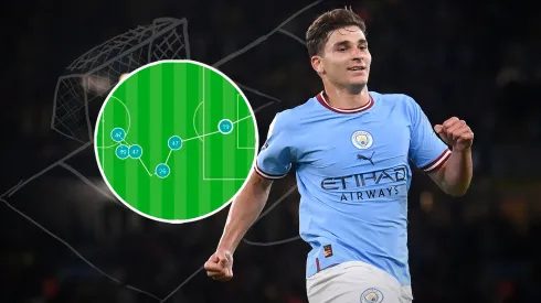 El gol de Julián Álvarez al Real Madrid.