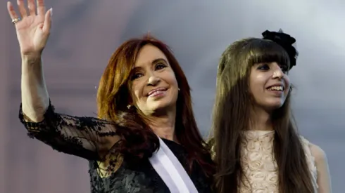 Cristina habló de Florencia, su hija.